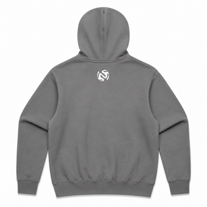 Beknown Hoodie Buidelzak - Blauw - voorkant