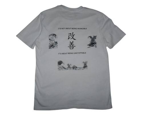 Kaizen T-shirt  White uitverkocht